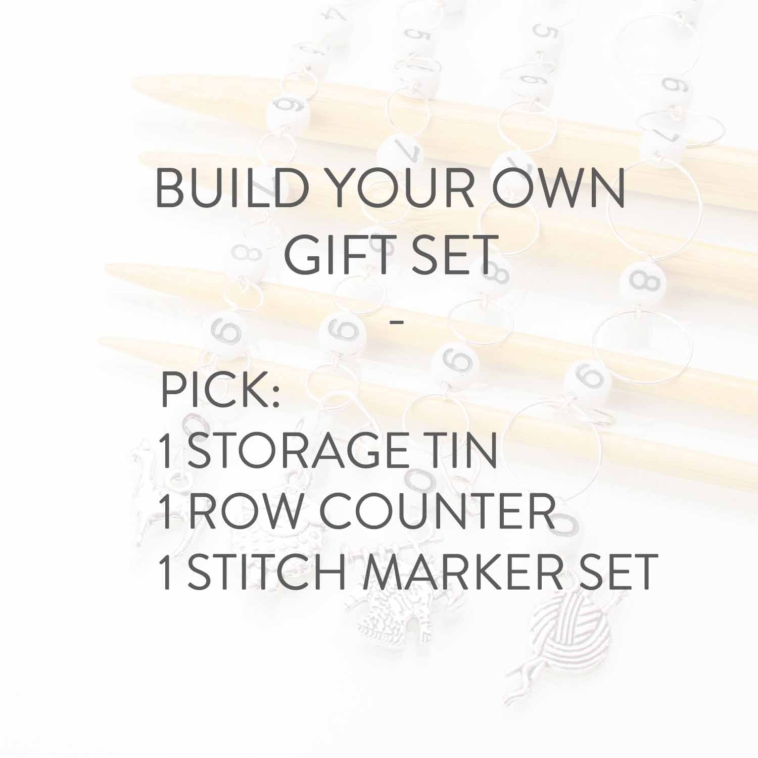 Build Your Own Knitting or Crochet Gift Set