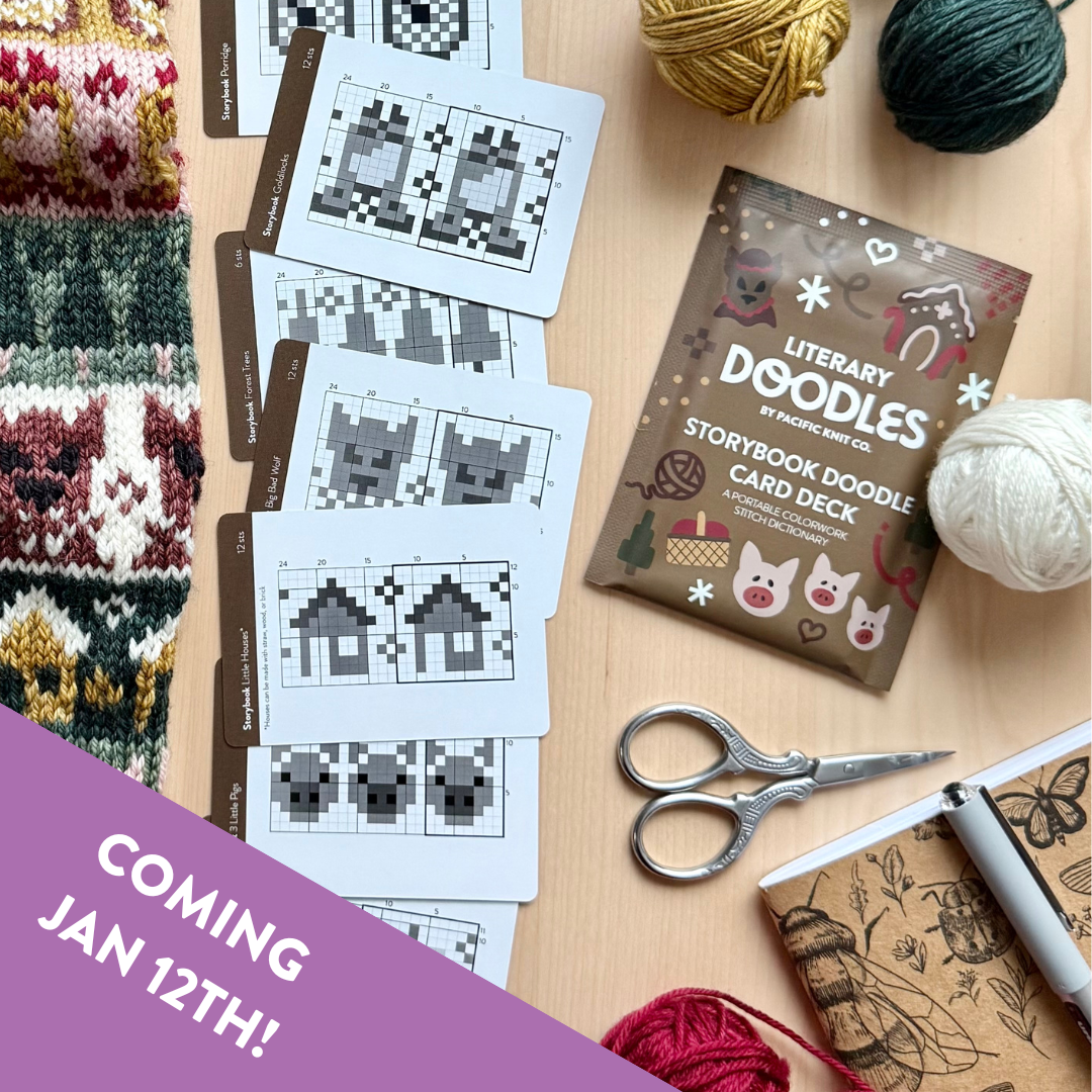 Storybook Doodle Deck Pattern by Pacific Knit Co