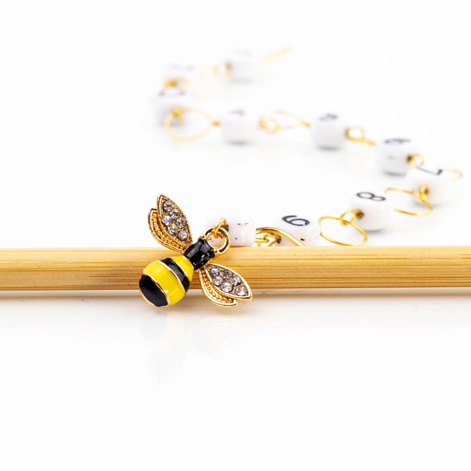 Sparkling Bee Charm Bracelet Set