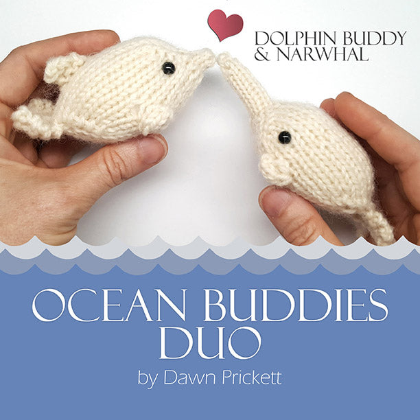 Ocean Buddies Duo - Dolphin & Narwhal