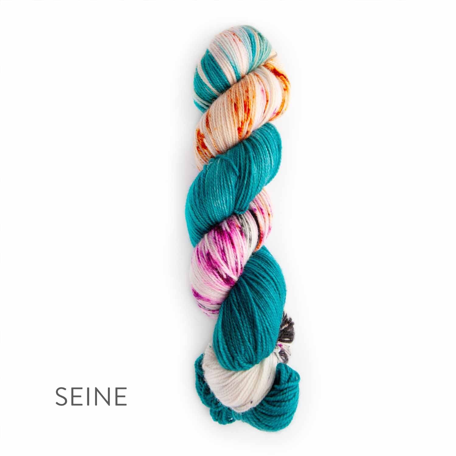 TSS Classic Sock Paints - Variegated Hand Dyed Fingering Weight Yarn