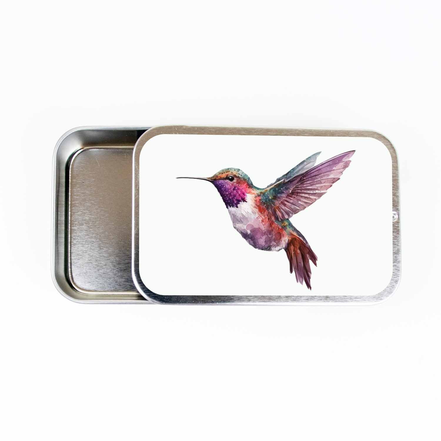 Hummingbird Stitch Marker Storage Tin (Large)