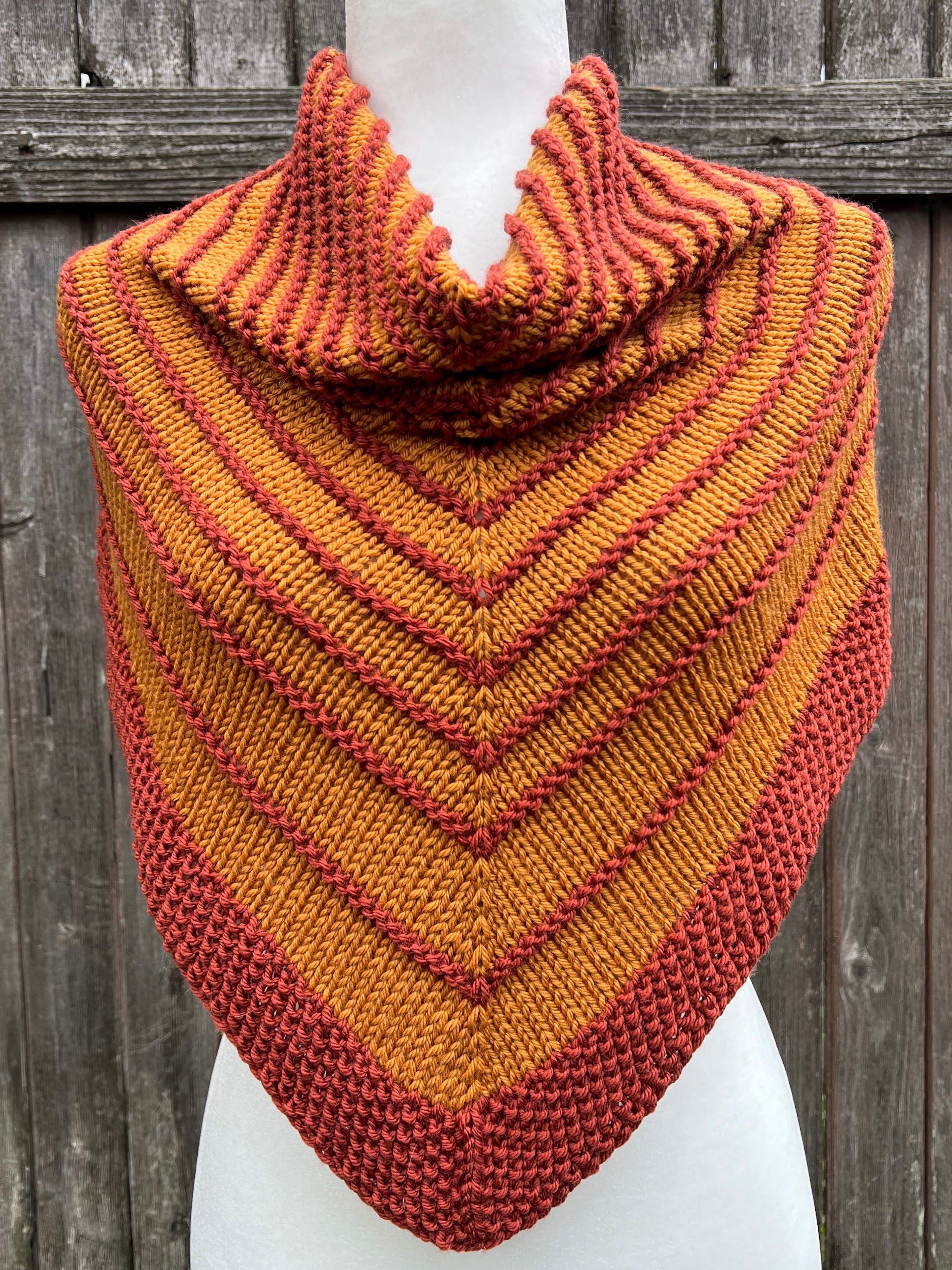 Very Stripey Cowl Knit Pattern