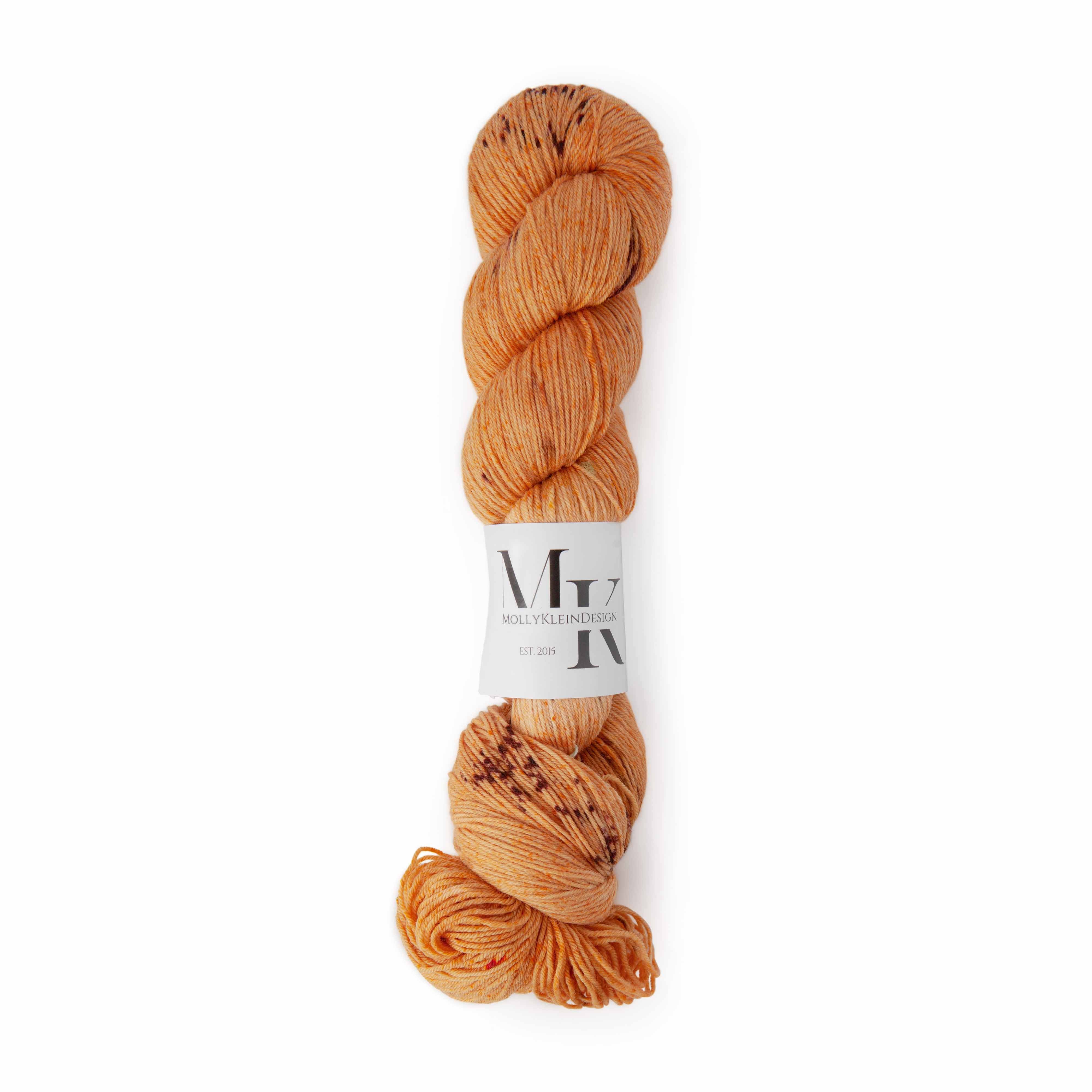 Molly Klein Designs Fingering Weight Yarn - Pumpkin Spice