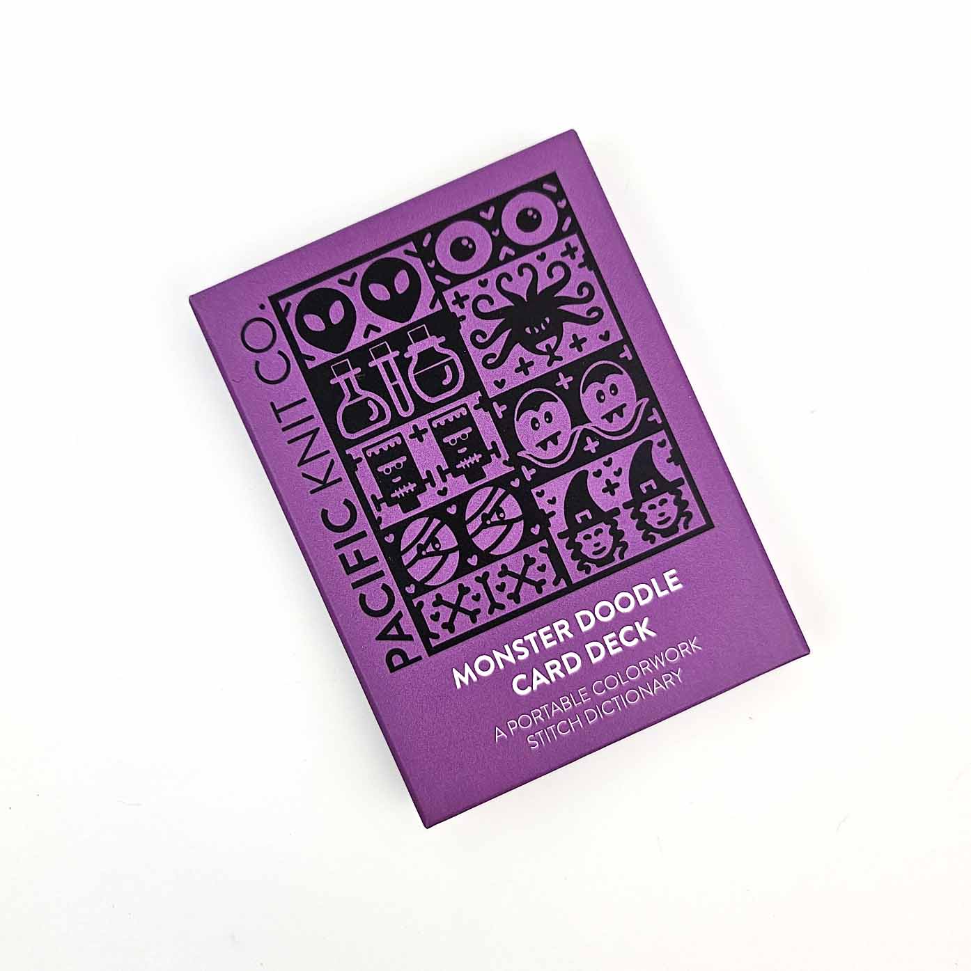 Monster Doodle Deck Pattern by Pacific Knit Co (Half Deck)