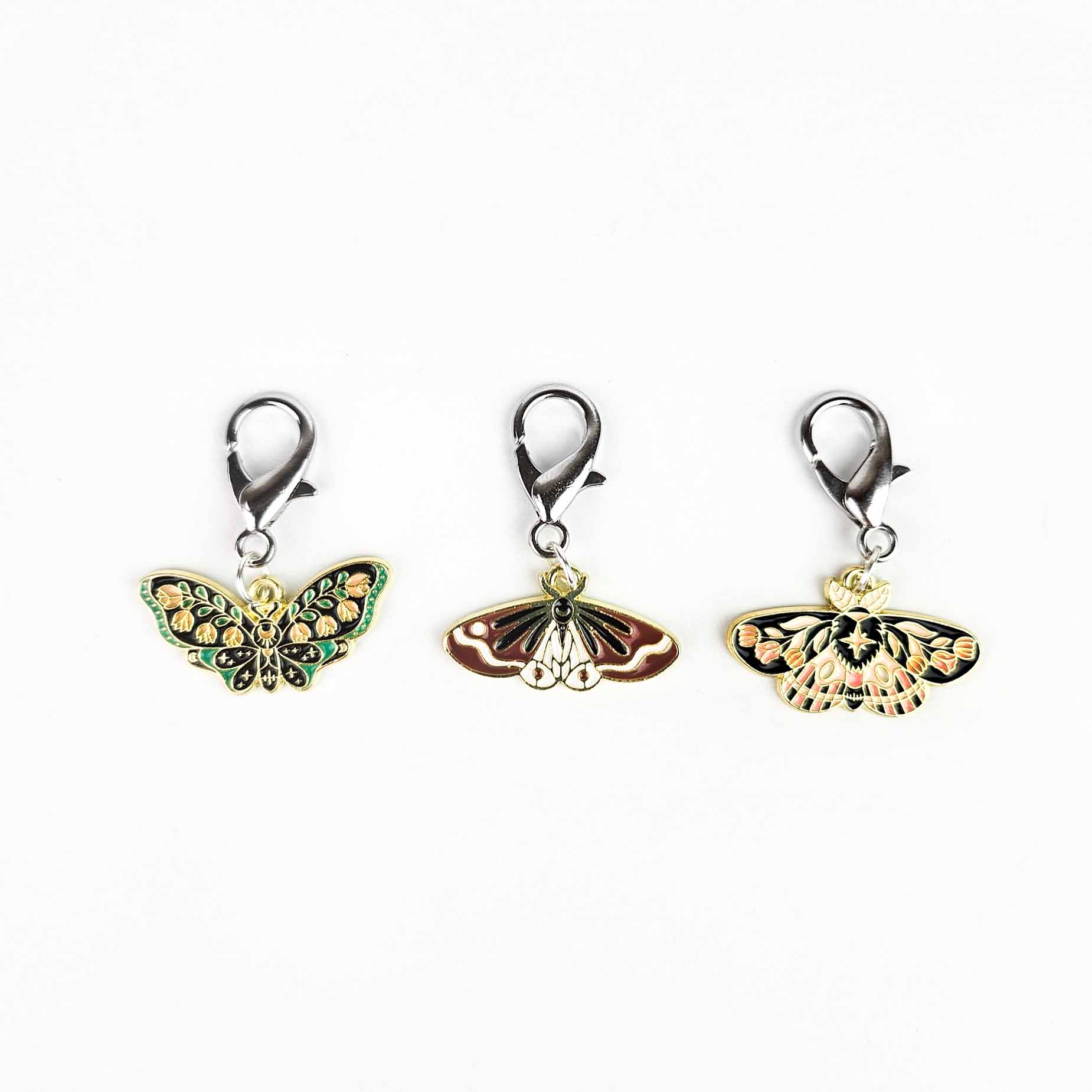 Moonlight Moth Clip Marker Set