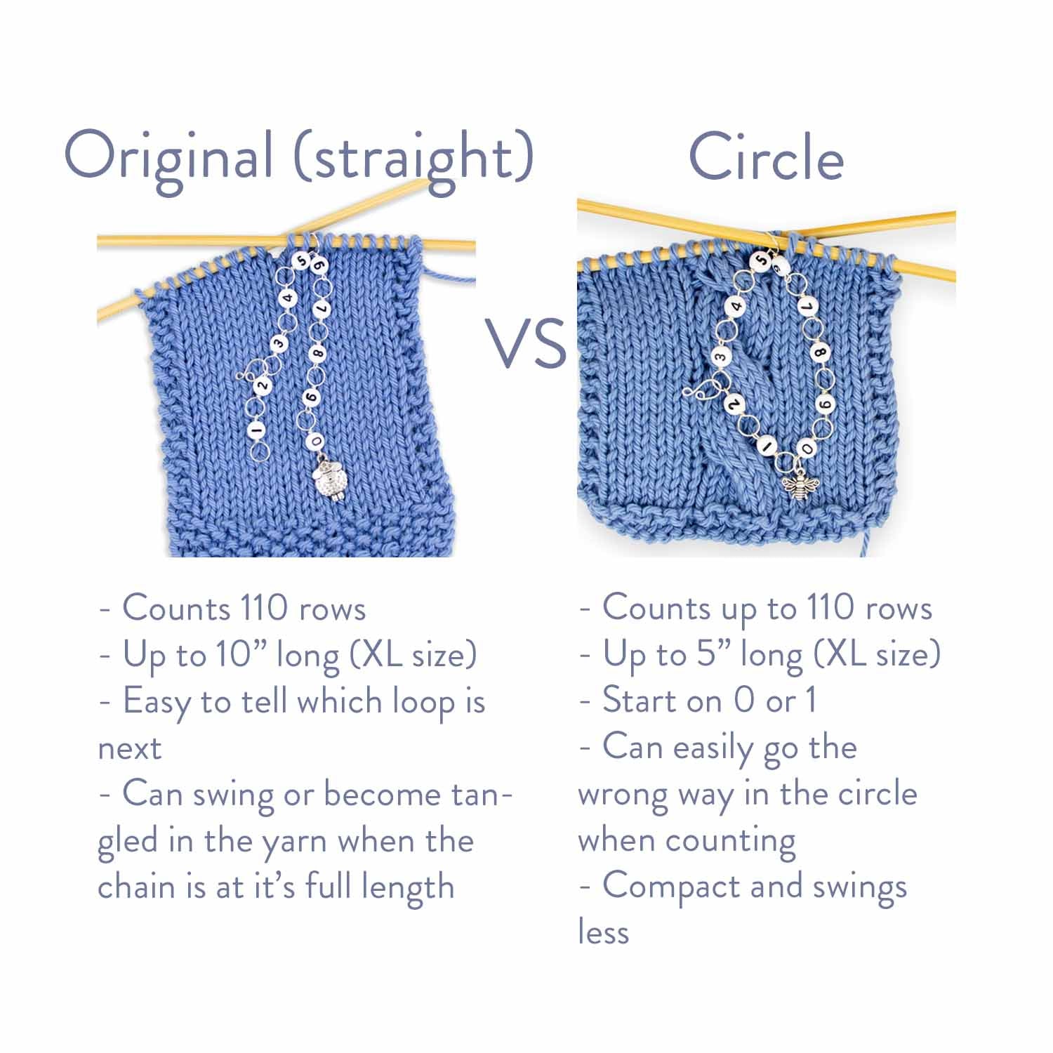 I got this row-counter in my beginner crochet kit. It does not
