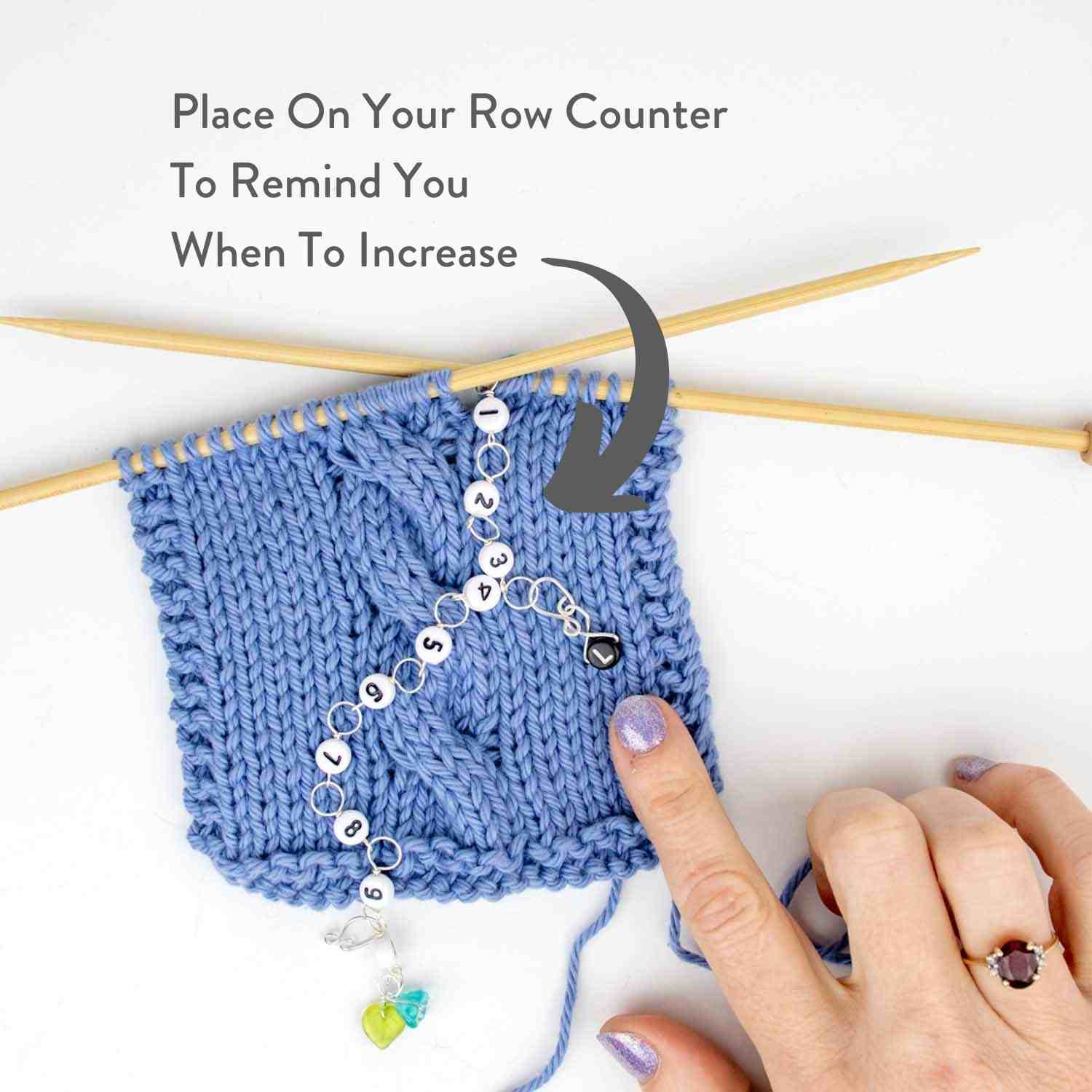 I got this row-counter in my beginner crochet kit. It does not
