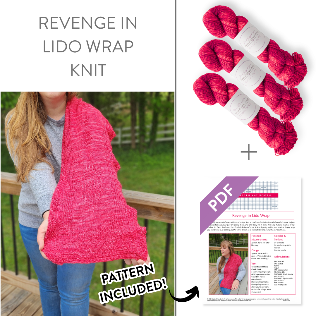 Revenge in Lido Wrap Knit Bundle Kit