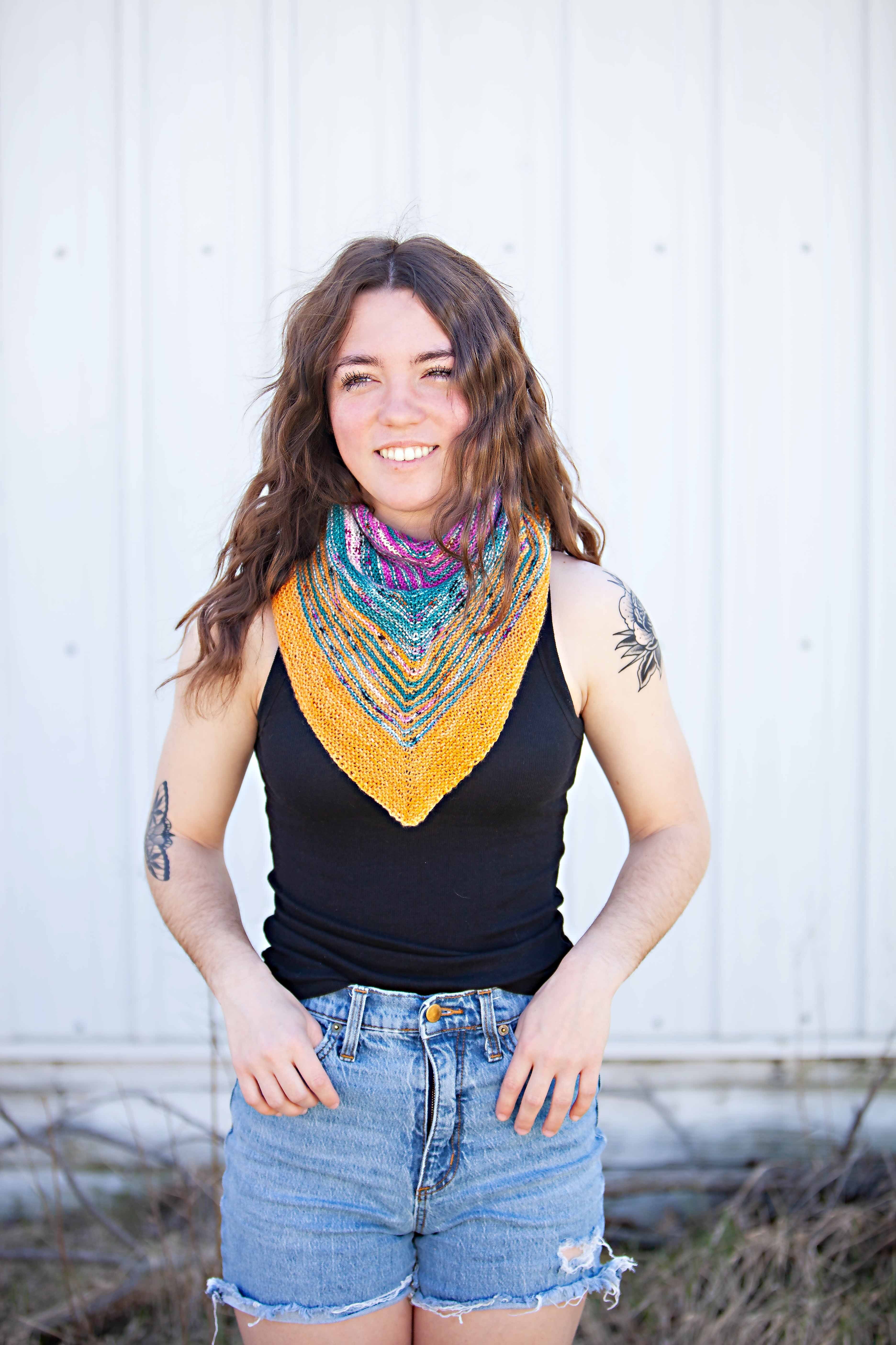 Down By The Sea Shawl Knitting Kit - 37% off