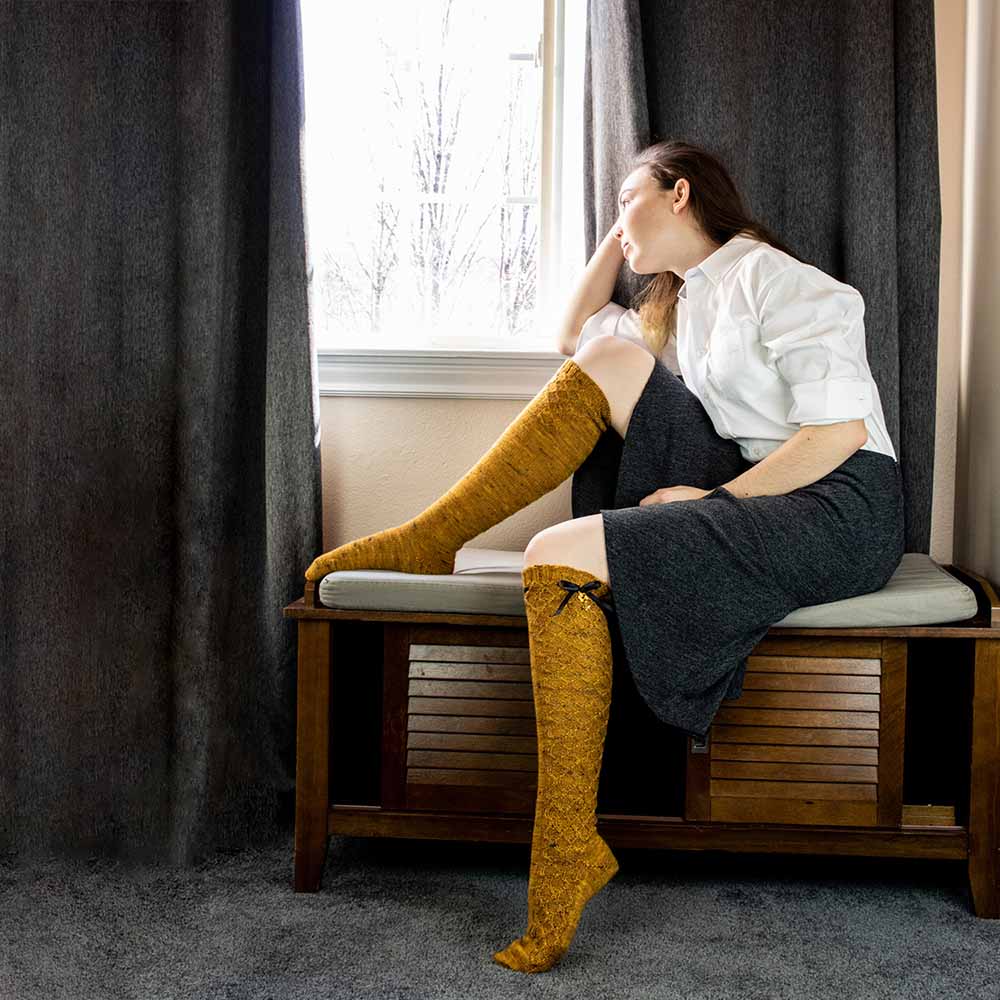 Bees Knees Sock Knitting Kit