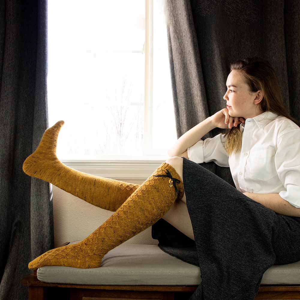 Bees Knees Sock Knitting Kit