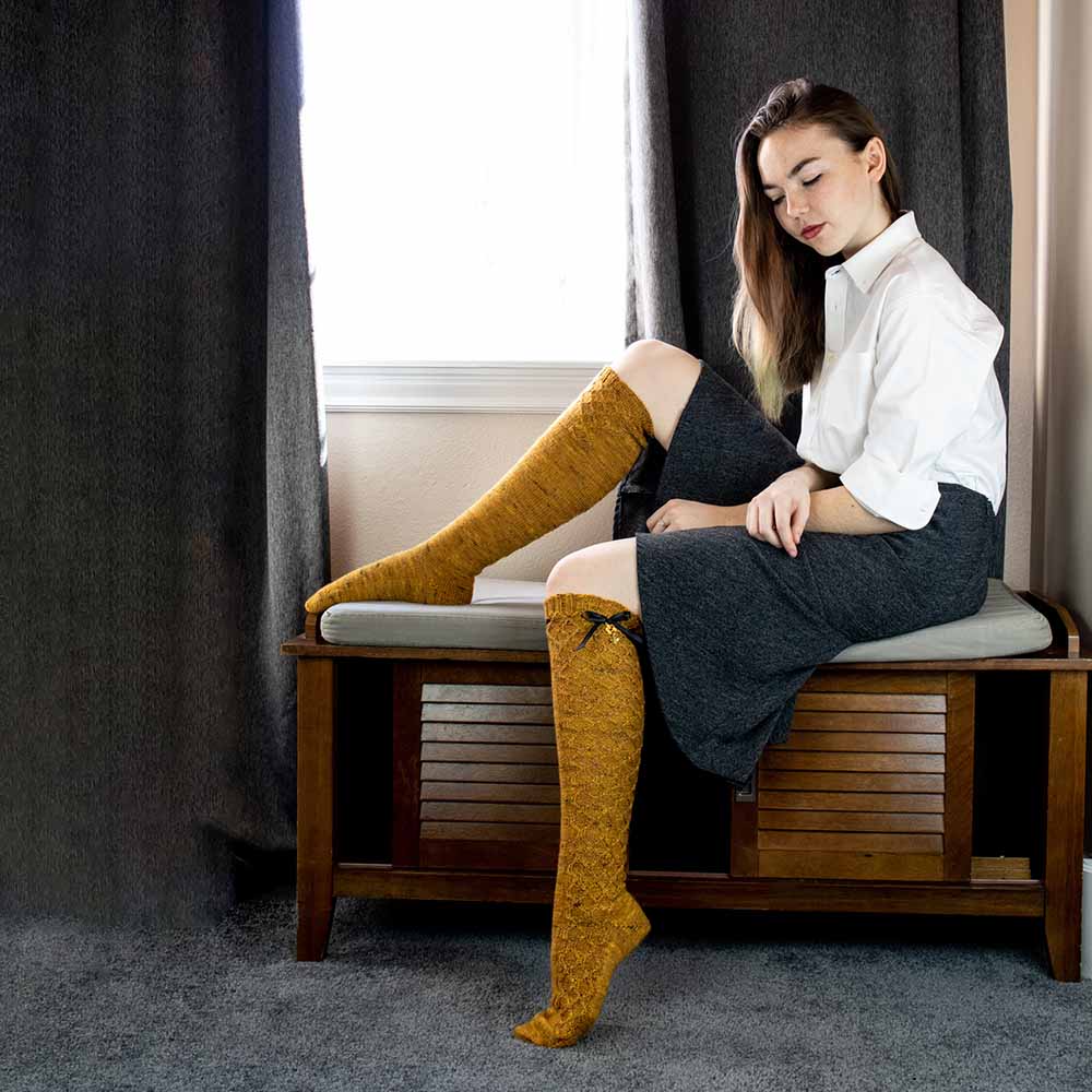 Bees Knees Sock Knitting Kit