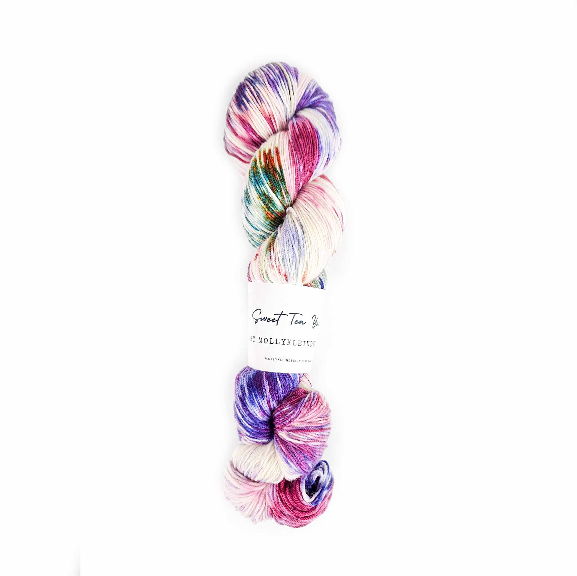 Sweet Tea Yarns Fingering Weight Yarn - Spring Floral