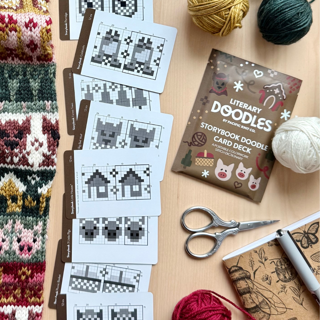 Storybook Doodle Deck Pattern by Pacific Knit Co
