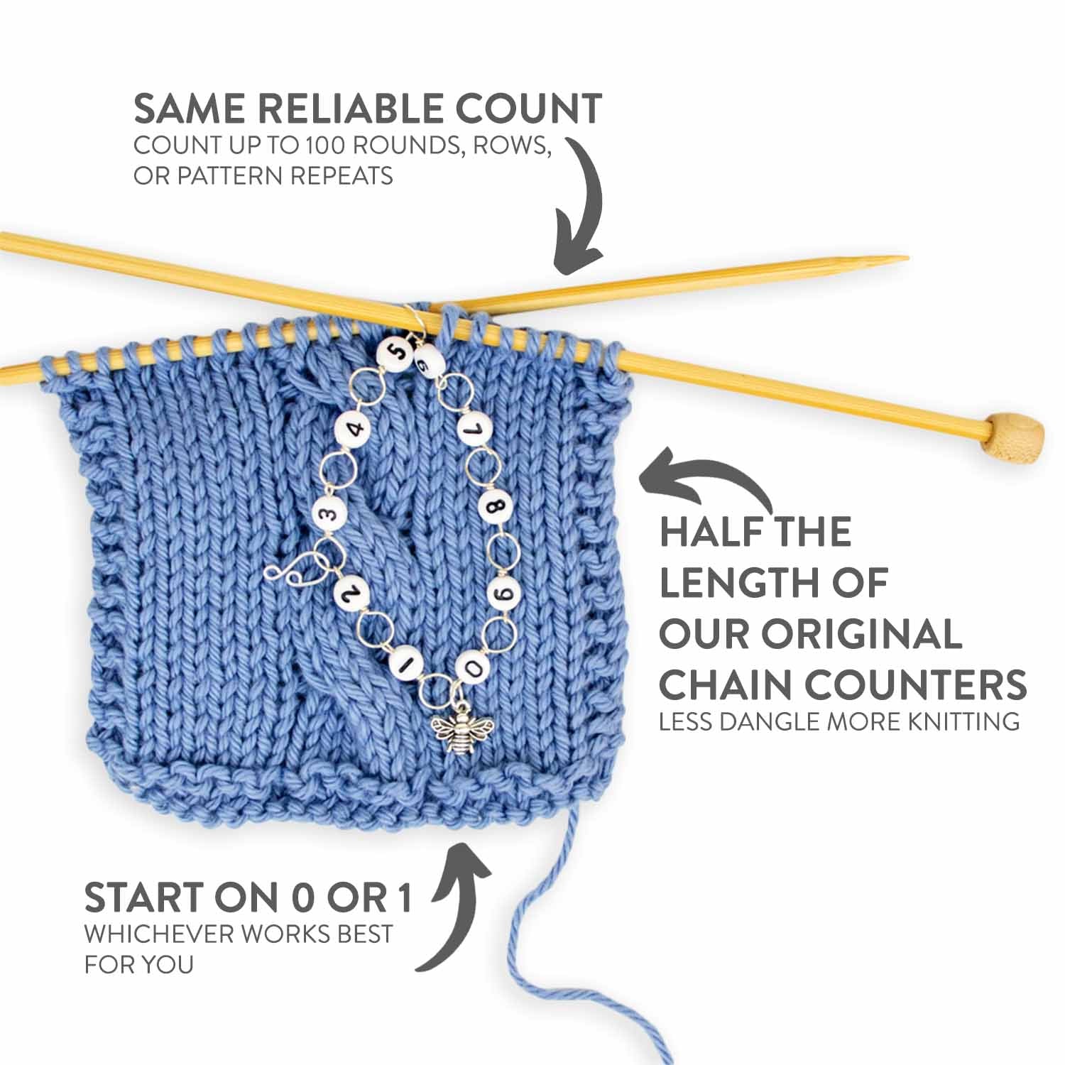 One of you posted this row counter idea! : r/knitting