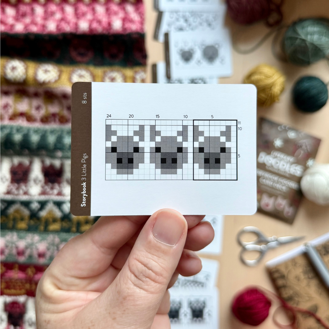 Storybook Doodle Deck Pattern by Pacific Knit Co