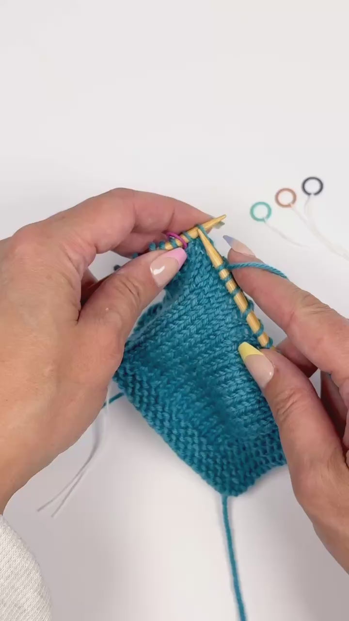 Cori's Drop Stop Stitch Markers - Twice Sheared Sheep