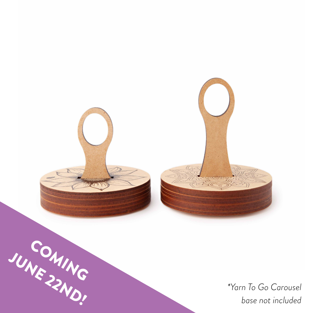 Additional Spindle for Yarn To Go Carousel - Choose Short or Regular