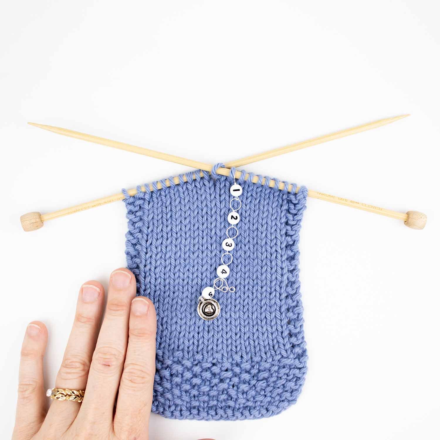 DIY Knitting Row Counter and Stitch Marker 