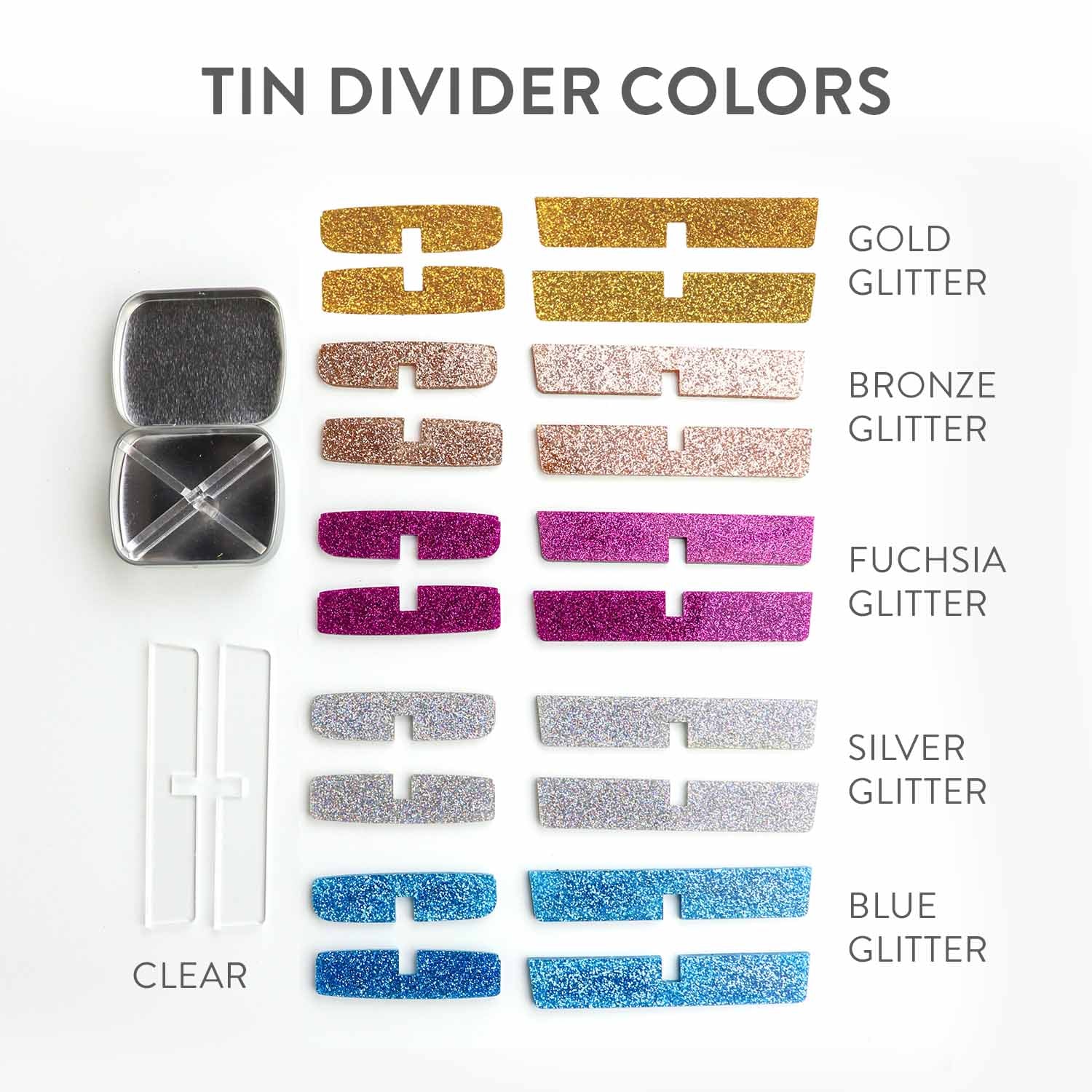 Storage Tin Dividers